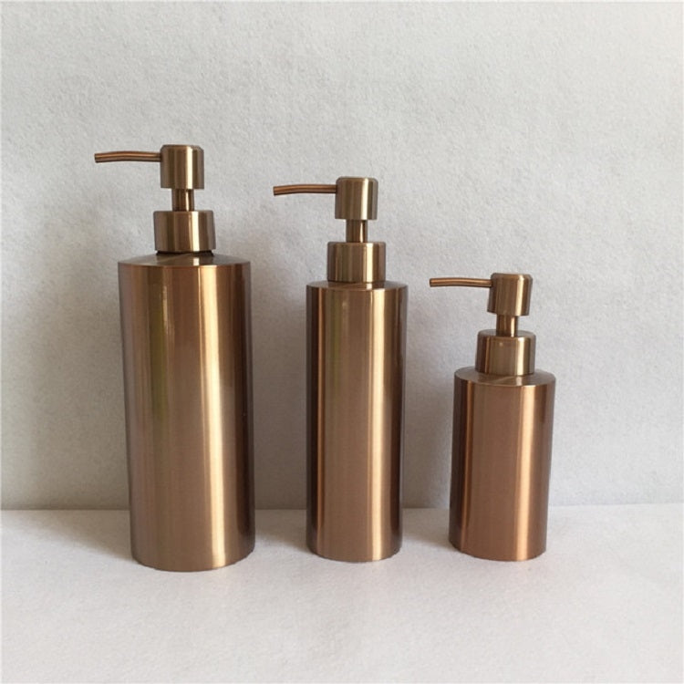 550ml Stainless Steel Hand Soap Bottle Countertop Soap Dispenser(Rose Gold) - Soap Dispenser by PMC TechLife | Online Shopping South Africa | PMC TechLife | Buy Now Pay Later Mobicred