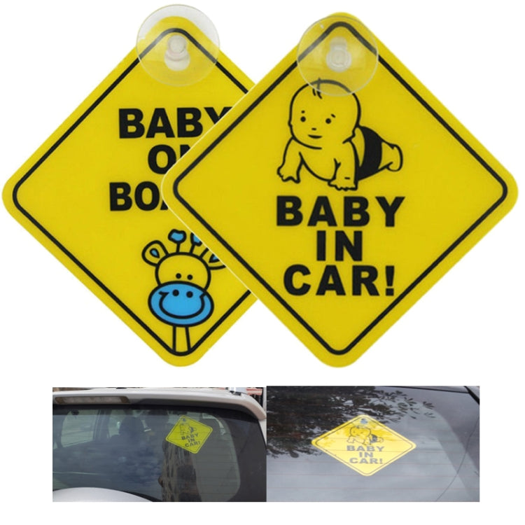 20 PCS Car Sticker BABY ON BOARD Warning Safty Sign Vinyl Decal Style 1 - Decorative Sticker by PMC TechLife | Online Shopping South Africa | PMC TechLife | Buy Now Pay Later Mobicred