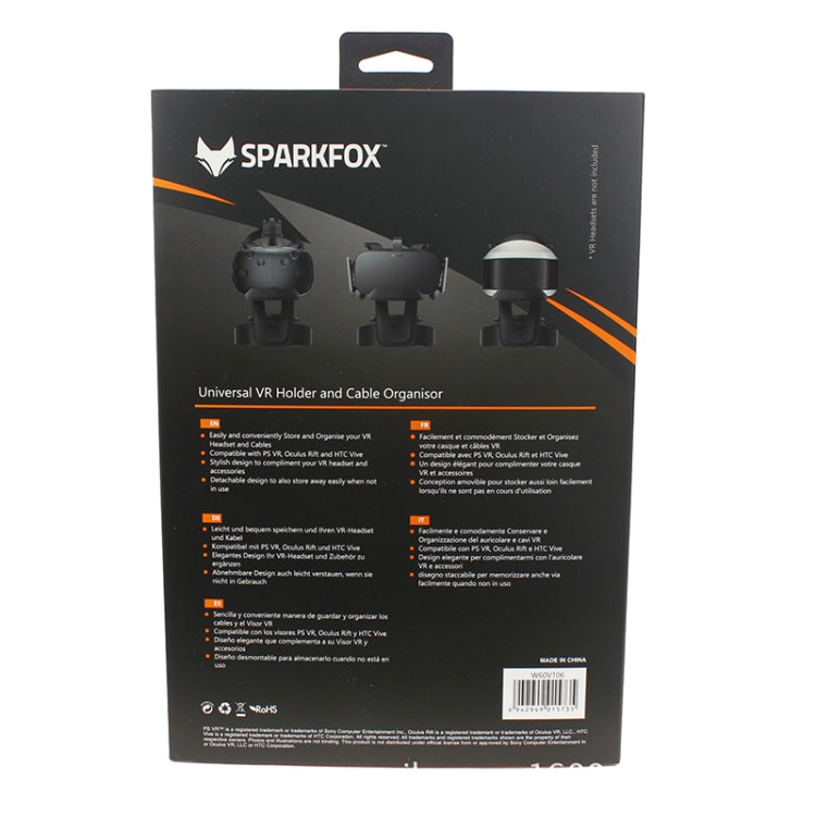 VR Headset Display Station Showcase Storage Mount Holder Cable Organizer For SONY PlayStation PS4 VR Oculus Rift,HTC VIVE Stand - VR Accessories by PMC TechLife | Online Shopping South Africa | PMC TechLife | Buy Now Pay Later Mobicred