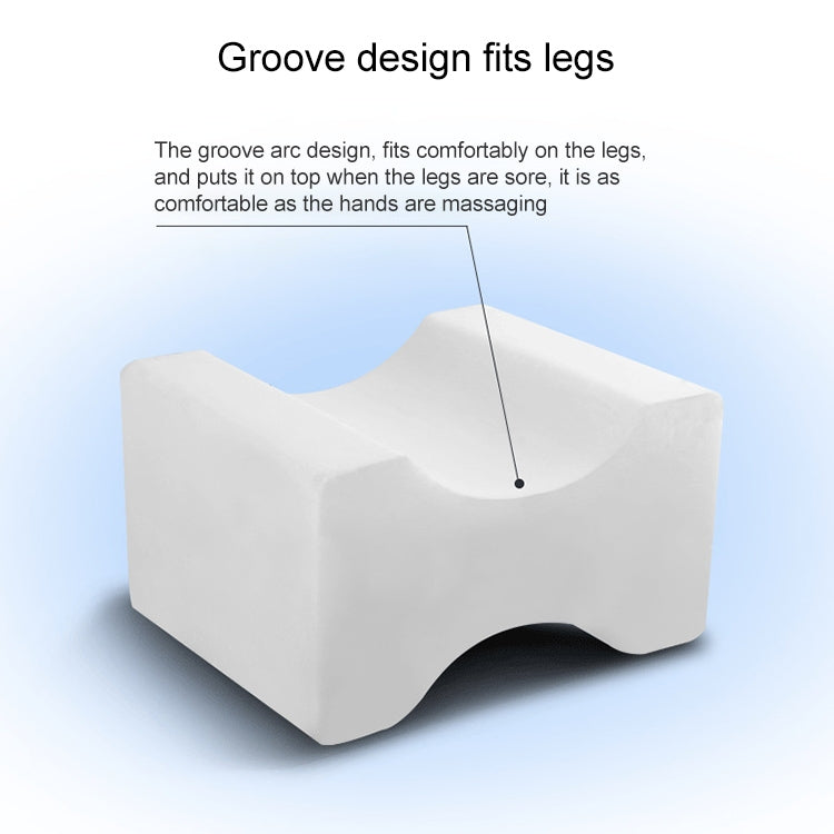 Orthopedic Memory Foam Knee Wedge Pillow for Sleeping Sciatica Back Hip Joint Pain Relief Contour Thigh Leg Pad Support Cushion