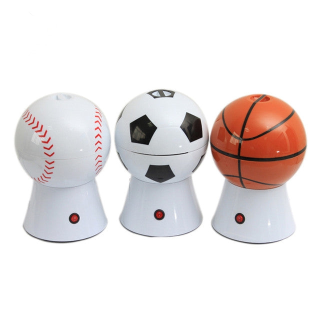 Creative Soccer Ball Electric Household Hot Air Popcorn Maker U.S. regulations - free shipping - PMC TechLife - Order now!