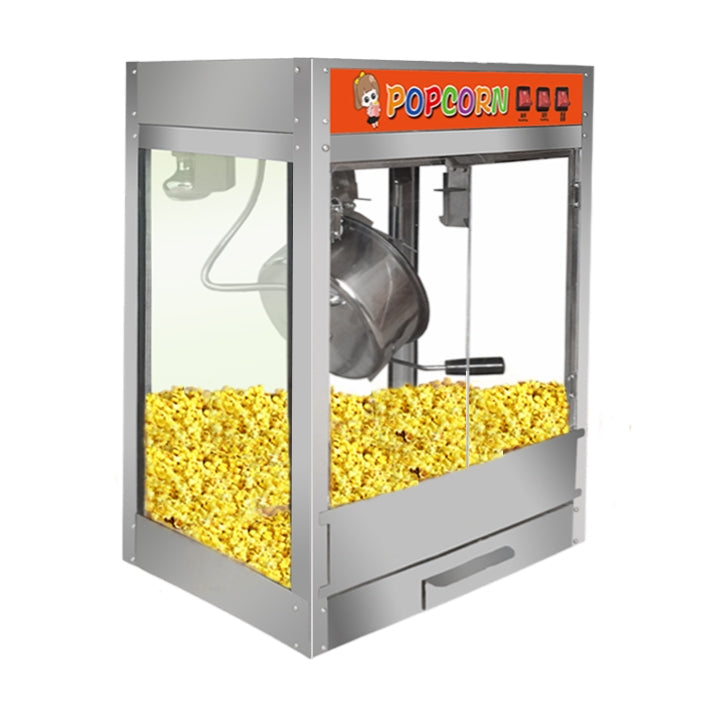 Commercial Hand-cranked Electric Popcorn Machine Popcorn Pot - free shipping - PMC TechLife - Order now!