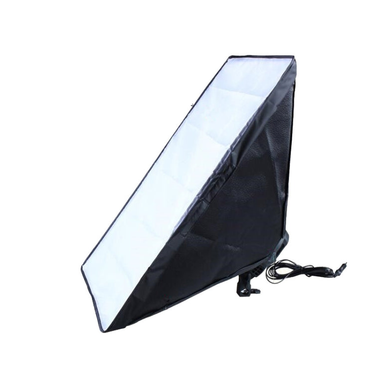 Photo Studio Softbox Kit (Four Socket Lamp Holder + 50 X 70cm Flash Lighting Softbox +2m Light Stand), EU Plug