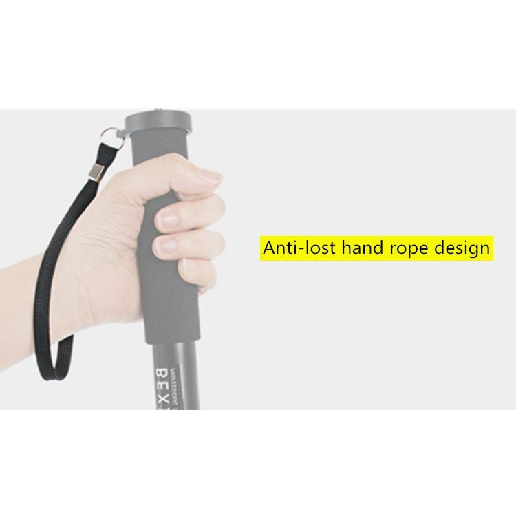 BEXIN P-264A Portable Mobile Phone SLR Camera Photography Monopod Holder Selfie Mount Alpenstock Pole