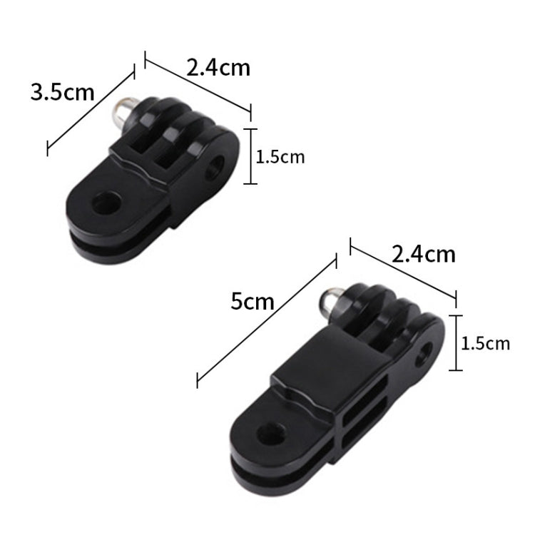 Different Direction Long Adapter TELESIN Screw Adapter Adjustment Arm For GoPro Hero12 Black / Hero11/10 /9 /8 /7 /6 /5, Insta360 Ace / Ace Pro, DJI Osmo Action 4 and Other Action Cameras - by PMC Jewellery | Online Shopping South Africa | PMC Jewellery | Buy Now Pay Later Mobicred