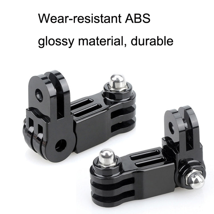 Different Direction Short Adapter TELESIN Screw Adapter Adjustment Arm For GoPro Hero12 Black / Hero11/10 /9 /8 /7 /6 /5, Insta360 Ace / Ace Pro, DJI Osmo Action 4 and Other Action Cameras - by PMC Jewellery | Online Shopping South Africa | PMC Jewellery | Buy Now Pay Later Mobicred