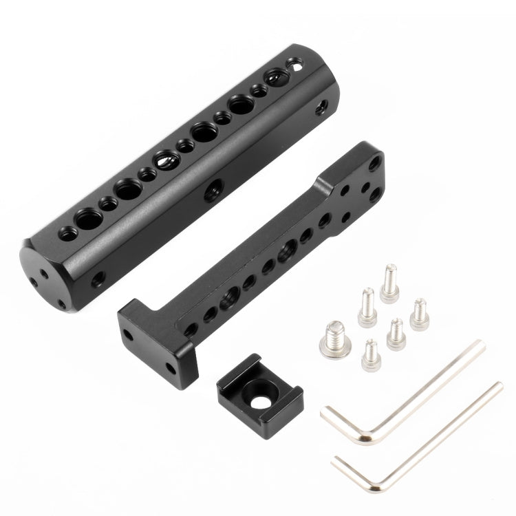 Handlebar Extended Handheld Support Monitor Stand Mount for DJI Ronin-S(Black) - by PMC Jewellery | Online Shopping South Africa | PMC Jewellery | Buy Now Pay Later Mobicred