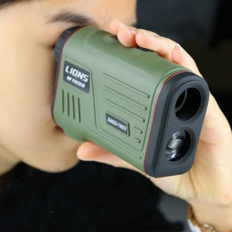 Outdoor Handheld Laser Rangefinder Telescope Infrared Electronic Ruler Water-resistant High Precision Measuring Instrument