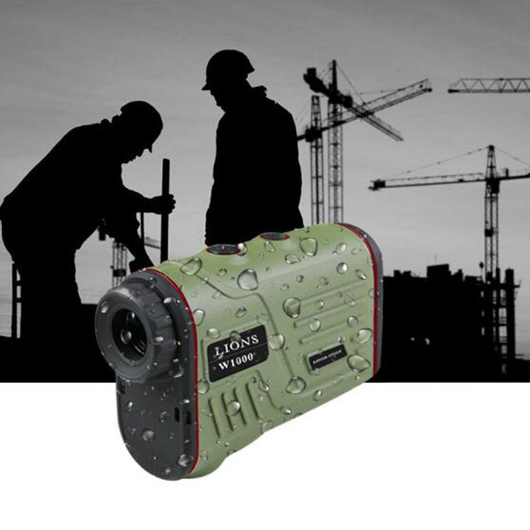 Outdoor Handheld Laser Rangefinder Telescope Infrared Electronic Ruler Water-resistant High Precision Measuring Instrument