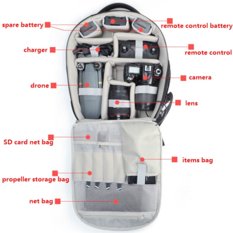 CADeN Drone Backpack for DJI Mavic Original Accessories SLR Camera One Package Backpack - free shipping - PMC Jewellery - Order now!
