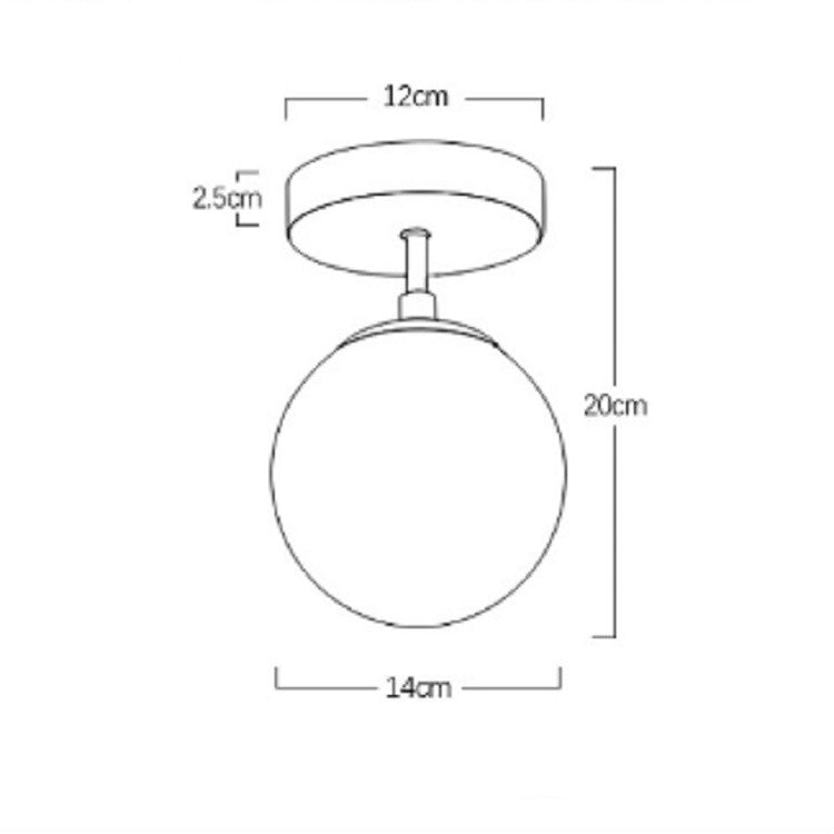 Aisle Corridor Ceiling Lamp Entrance Hall Lighting with 5W Neutral Light