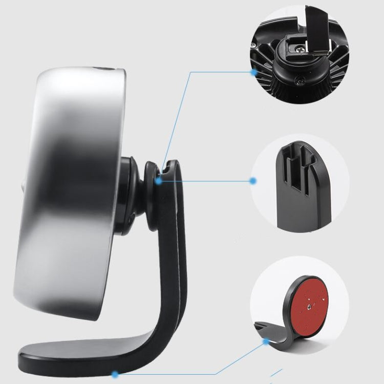 Automobile Multi-function Electric Fan Car Air Outlet USB Interface Mini Fan(Black) - Heating & Fans by PMC Jewellery | Online Shopping South Africa | PMC Jewellery | Buy Now Pay Later Mobicred