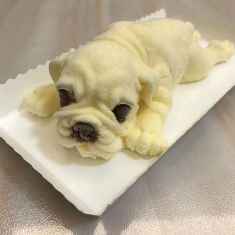 2 PCS 4 Inch Shapi Dog Mousse Cake Silicone Mold 3D Stereo Ice Cream Mold Dirty Dog Chocolate Mold - Food Molds by PMC TechLife | Online Shopping South Africa | PMC TechLife