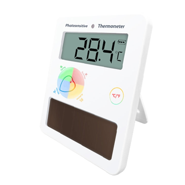 Pcsensor Fish Tank Indoor Solar Cell-free LCD High-precision Light Energy Thermometer - free shipping - PMC Jewellery - Order now!