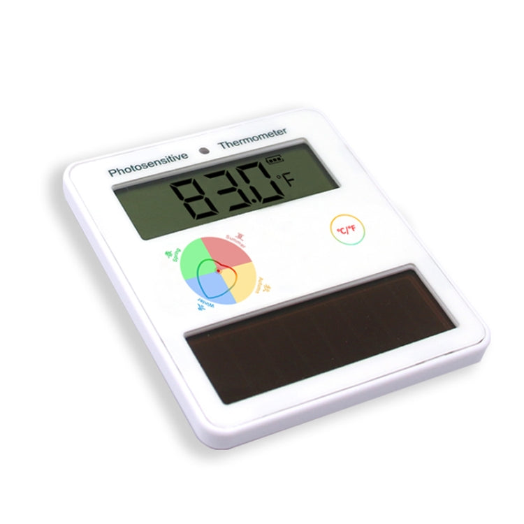 Pcsensor Fish Tank Indoor Solar Cell-free LCD High-precision Light Energy Thermometer - free shipping - PMC Jewellery - Order now!