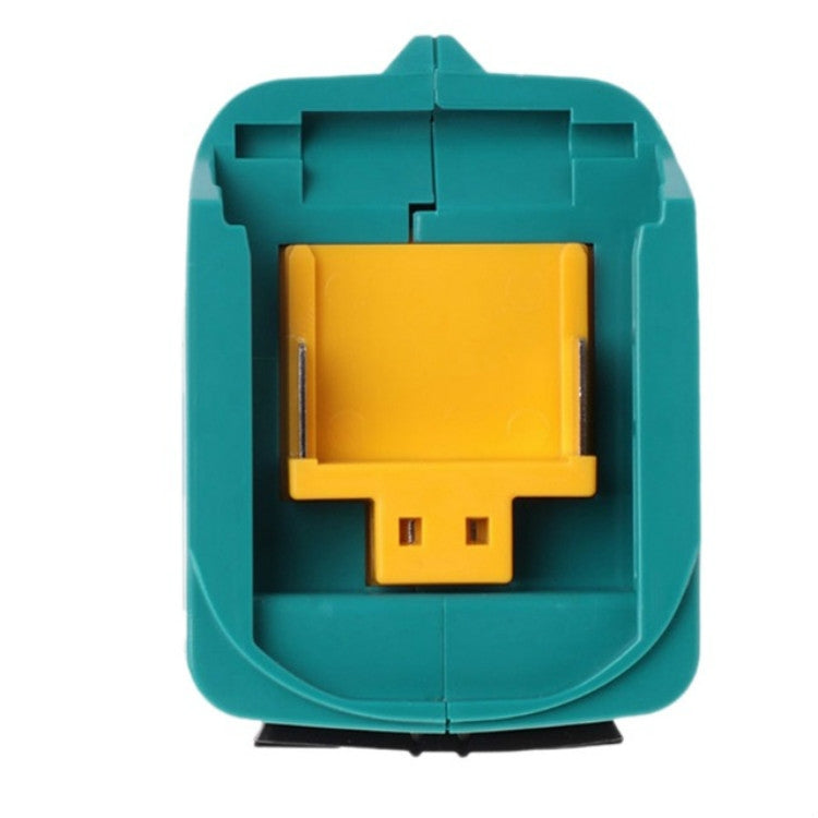 Battery USB Adapter Charging Converter for MAKITA ADP05 18V 14.4V Lithium Battery(Blue)