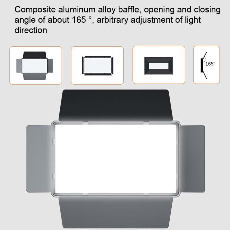 E900 55W 3000K-6500K Flat Panel Lights Live Broadcast Fill Light Regular Models
