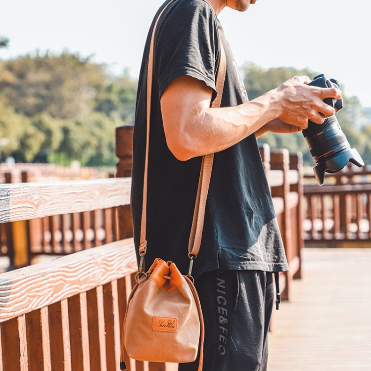 S.C.COTTON Camera Lens Protection Bag Liner Bag Waterproof Camera Storage Bag, Size: M(Gray) - free shipping - PMC Jewellery - Order now!
