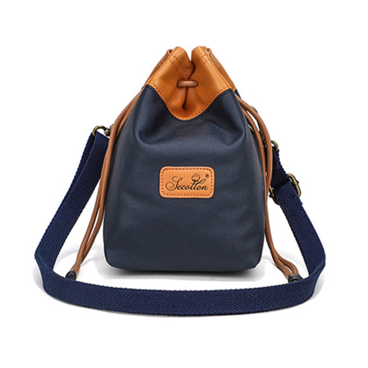 S.C.COTTON Camera Lens Protection Bag Liner Bag Water-resistant Camera Storage Bag, Size: S(Blue)