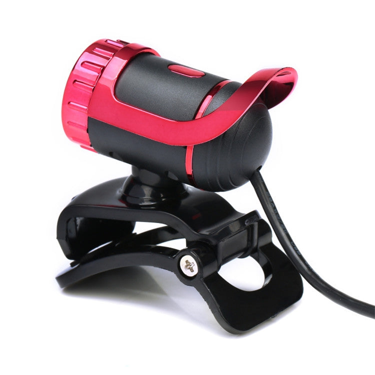 HXSJ A859 480P Computer Network Course Camera Video USB Camera Built-in Sound-absorbing Microphone(No Camera Function Red) - free shipping - PMC Jewellery - Order now!