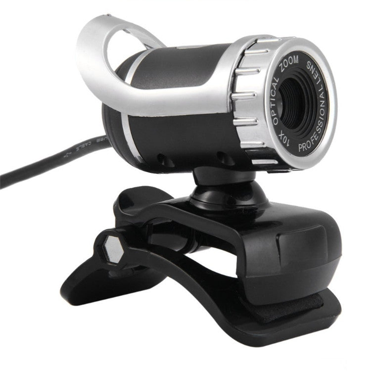 HXSJ A859 480P Computer Network Course Camera Video USB Camera Built-in Sound-absorbing Microphone(Black)