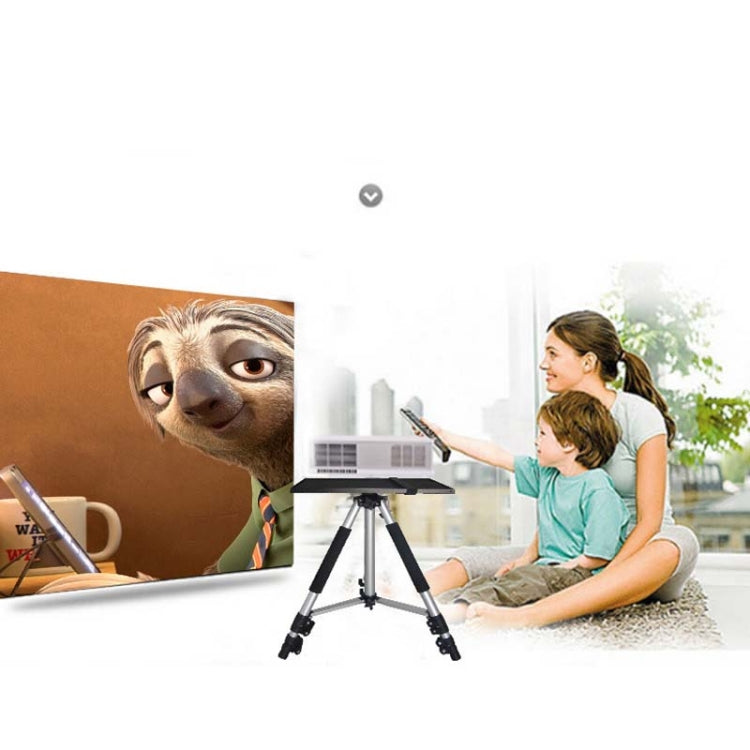 ET-650 Aluminum Alloy Projector Bracket With Tray Stretchable Projector Tripod
