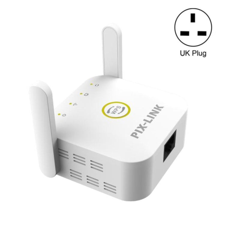 PIX-LINK WR22 300Mbps Wifi Wireless Signal Amplification Enhancement Extender, Plug Type:UK Plug(White) - free shipping - PMC Jewellery - Order now!