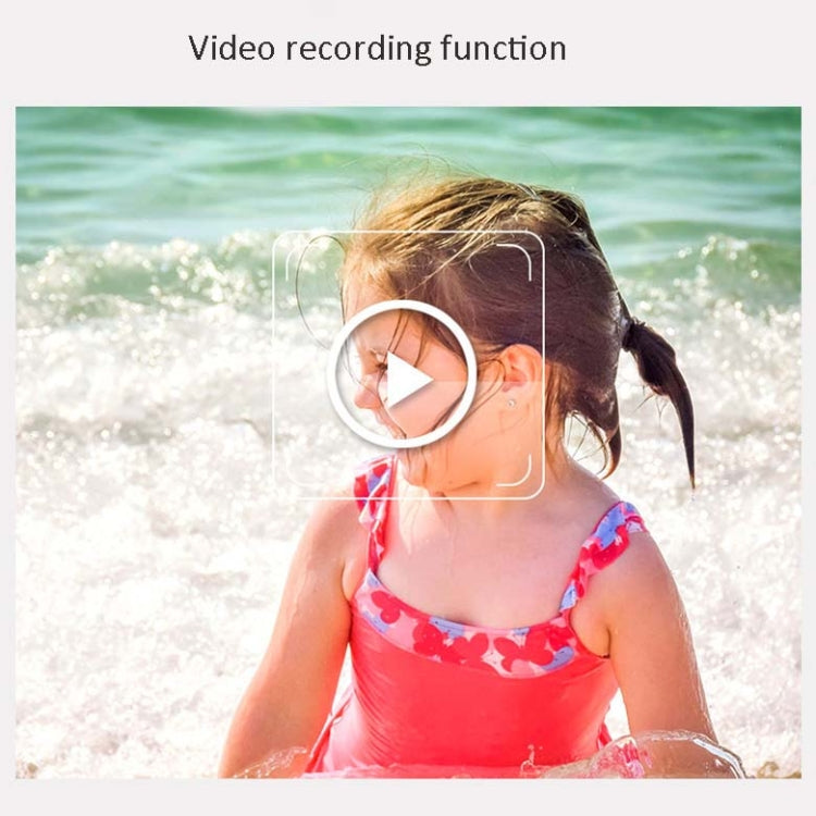 13.0 MP + Card Reader HD Children Toy Portable Digital SLR Camera(Pink)