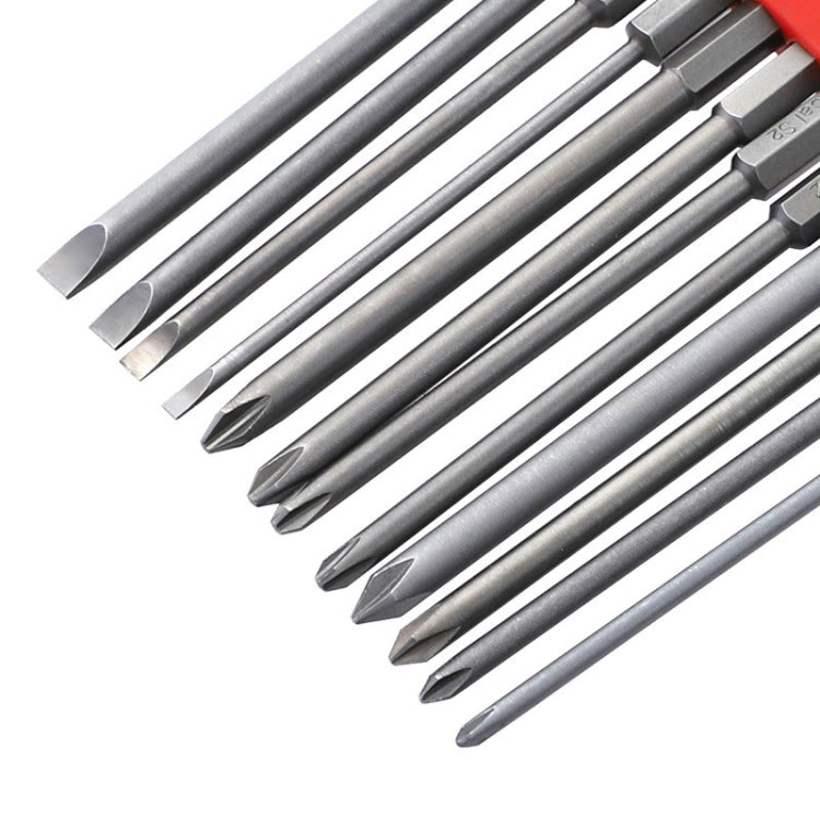 12 PCS / Set Screwdriver Bit With Magnetic S2 Alloy Steel Electric Screwdriver, Specification:10
