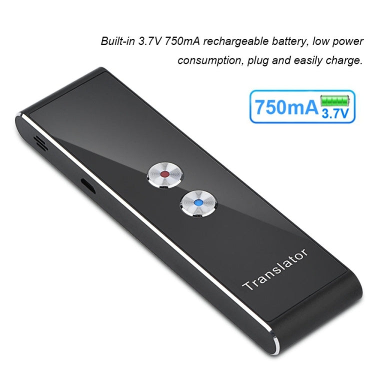 Portable Smart Voice Translator Upgrade Version for Learning Travel Business Meeting 3 in 1 voice Text Photo Language Translator(brown) - by PMC TechLife | Online Shopping South Africa | PMC TechLife | Buy Now Pay Later Mobicred