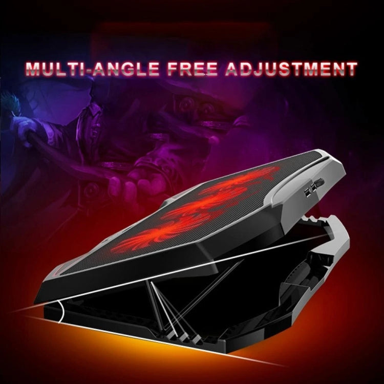 Notebook Radiator Multi-angle Adjustment Base, Specification:Black