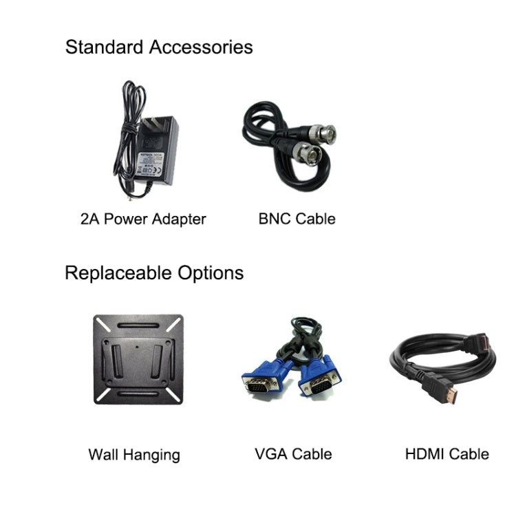 ZGYNK HB1303Q Embedded Industrial Capacitive Touch Display, US Plug, Size: 13.3 inch, Style:Resistor - free shipping - PMC Jewellery - Order now!