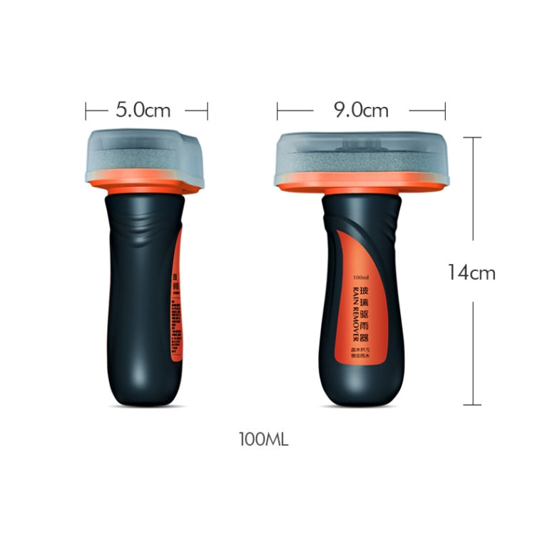 2 PCS Glass Rain Repellent Cleaner Wiper Car Windshield Rain Repellent Cleaner Car Supplies, Specification: Rain Repellent
