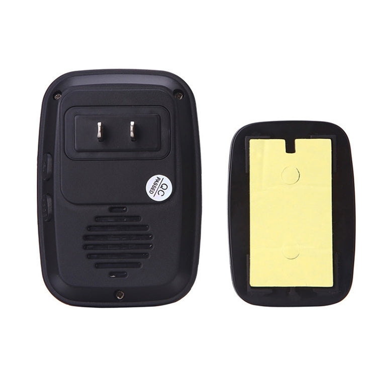 CACAZI A10 300m Long Range No Battery Waterproof LED Light Smart Wireless Doorbell, EU Plug - free shipping - PMC Jewellery - Order now!