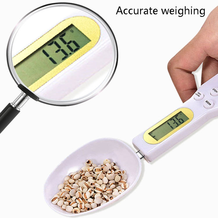 ABS Electronic Measuring Spoon Spoon Weighing Measuring Tool, Specification: 500g/0.1g, Colour: Black - Kitchen Scales by PMC Jewellery | Online Shopping South Africa | PMC Jewellery | Buy Now Pay Later Mobicred