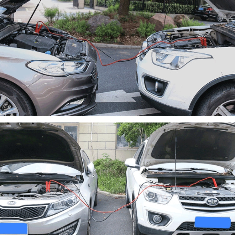 1000A Insulated Car Battery Cord Alligator Clip Pure Copper Battery Clip Car Ignition Wire - Booster Cable & Clip by PMC TechLife | Online Shopping South Africa | PMC TechLife | Buy Now Pay Later Mobicred