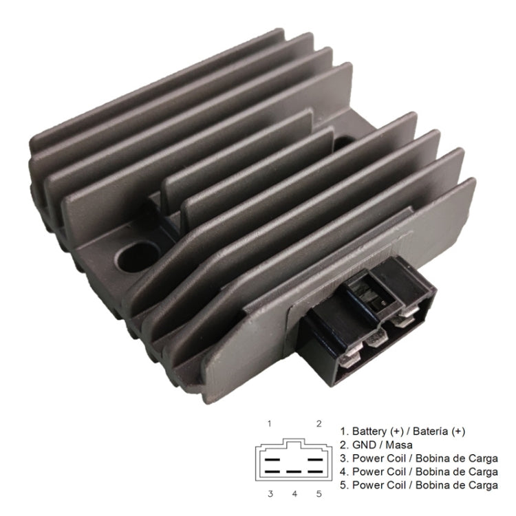 2003A.3 Motorcycle Rectifier For Yamaha R6 SH713AA V834400126 5SL-81960-00-00 - Voltage Stabilizer by PMC TechLife | Online Shopping South Africa | PMC TechLife | Buy Now Pay Later Mobicred
