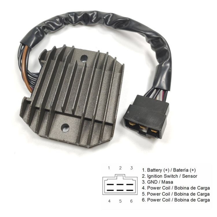 2005.2.1 Motorcycle Rectifier For Suzuki GSXR400 GK76A - Voltage Stabilizer by PMC TechLife | Online Shopping South Africa | PMC TechLife | Buy Now Pay Later Mobicred