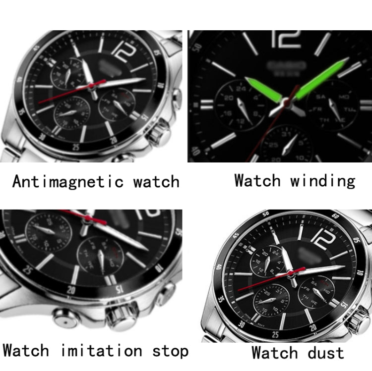 Watch Shaker Automatic Mechanical Watch Rotating Motor Winding Box, US / EU / UK Plug(All Black)