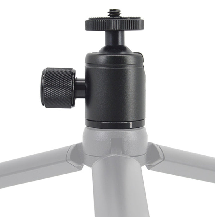 BH-900 Mini Desktop Aluminum Alloy Tripod Mini Ball Head 360 Degree Pan 90 Degree Tilt Tripod