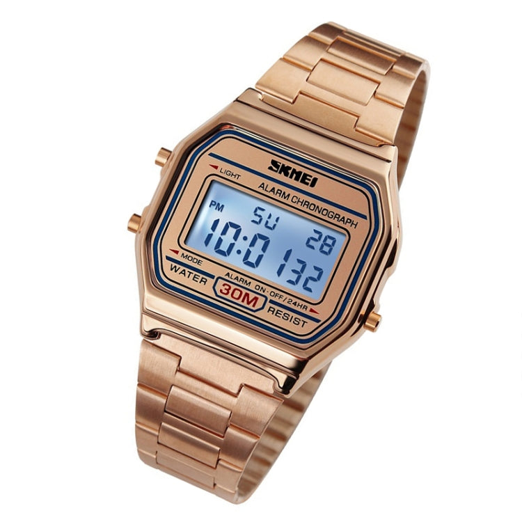 SKMEI 1123 Men Business Lightweight Watch Waterproof Steel Band Electronic Watch - free shipping - PMC Jewellery - Order now!