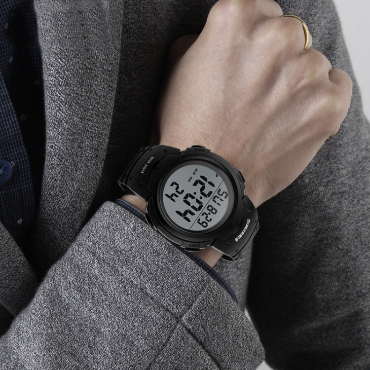 SKMEI 1068 Men Waterproof Outdoor Sports Digital Watch Student Fashion Watch(Green) - free shipping - PMC Jewellery - Order now!