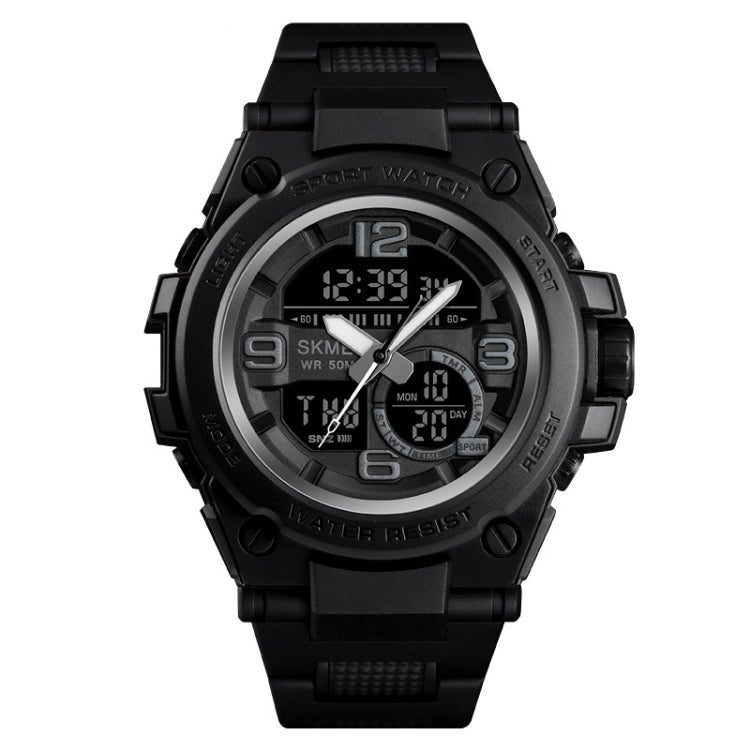 SKMEI 1452 Outdoor Sports Electronic Watch Multifunctional Water-resistant Watch(Black)
