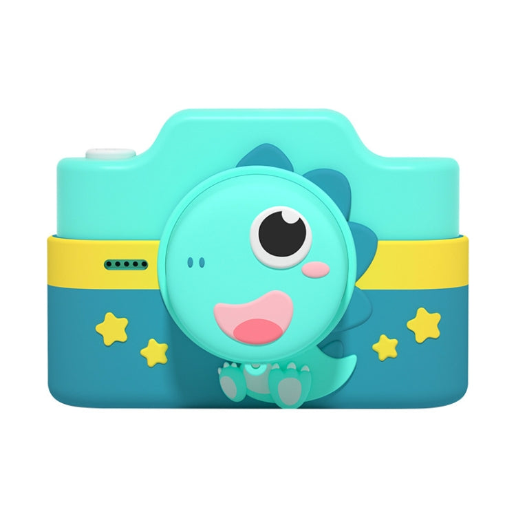 C4 Small Dinosaurs 32GB Mini Children Cartoon Touch Screen High-Definition Dual-Lens Digital Camera Toy
