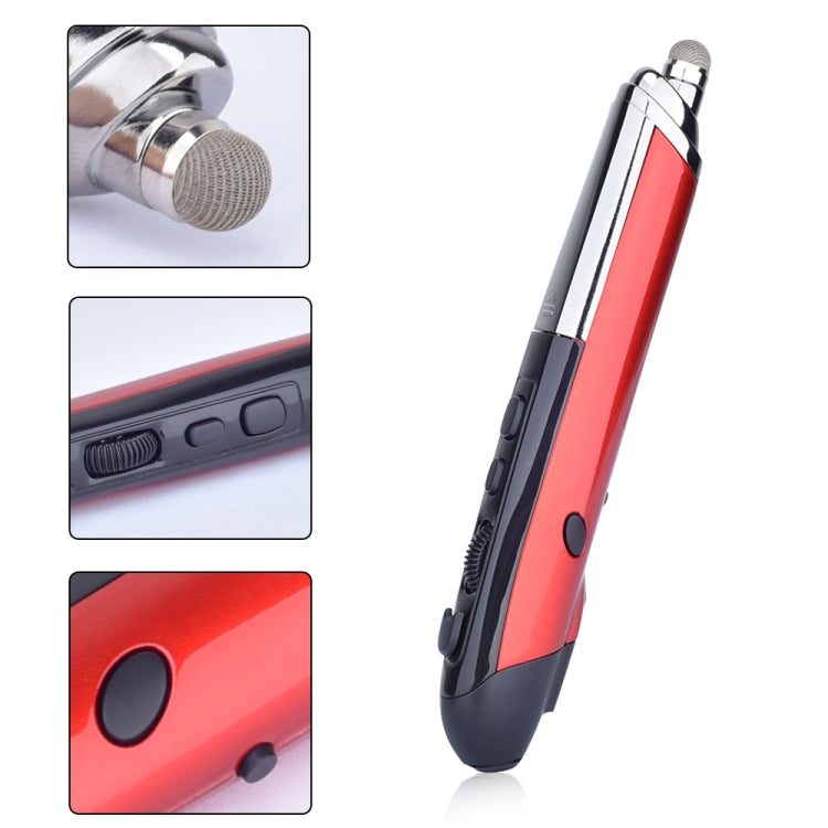 PR-08 1600DPI 6 Keys 2.4G Wireless Electronic Whiteboard Pen Multi-Function Pen Mouse PPT Flip Pen(Silver Gray) - by PMC Jewellery | Online Shopping South Africa | PMC Jewellery | Buy Now Pay Later Mobicred