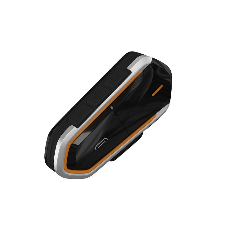 BT-S2 Helmet Bluetooth Headset FM Radio/CSR Full Duplex Walkie Talkie(Black Orange)