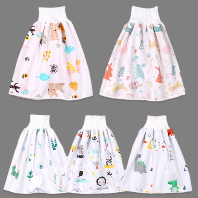 Baby Water-Proof And Leak-Proof Cloth Diapers Children Washable Cotton Cloth Bed-Wetting Skirt Pants, Colour: L(New Yellow Cactus) - Baby Care by PMC Jewellery | Online Shopping South Africa | PMC Jewellery | Buy Now Pay Later Mobicred