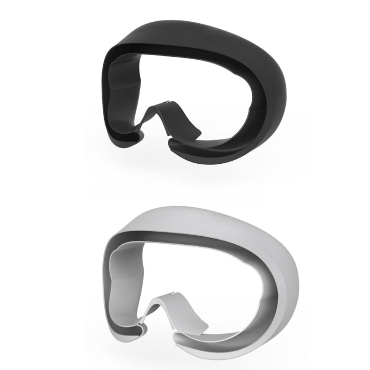 For Pico 4 VR Goggles Eye Pads Silicone Protective Cover(Black)
