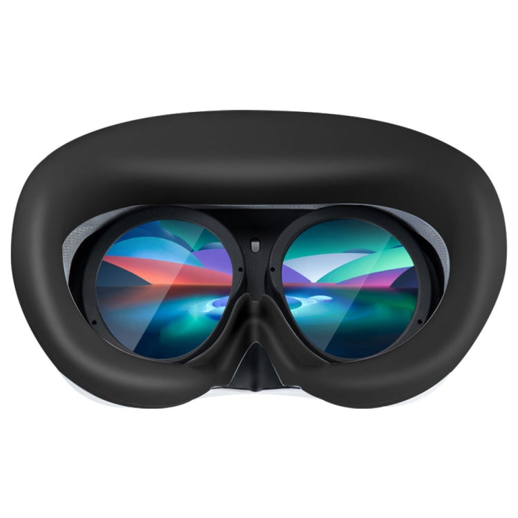 For Pico 4 VR Goggles Eye Pads Silicone Protective Cover(Black)
