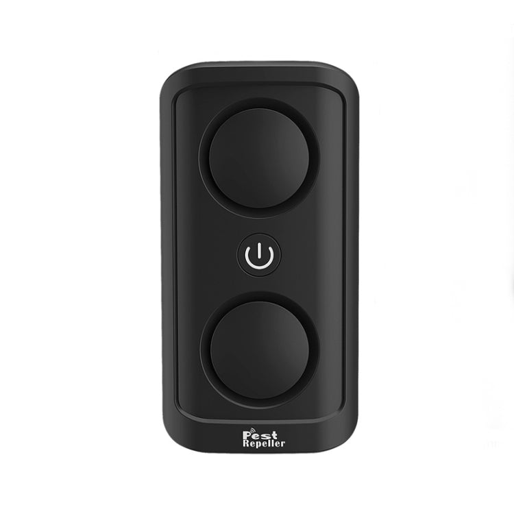 BG302 Dual-Speaker Intelligent Frequency Conversion Mosquito Repellent Ultrasonic Insect Repellent, Product specifications: EU Plug 220V(Black)